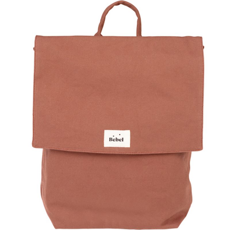 Sac à dos à langer Nomade terracotta BEBEL