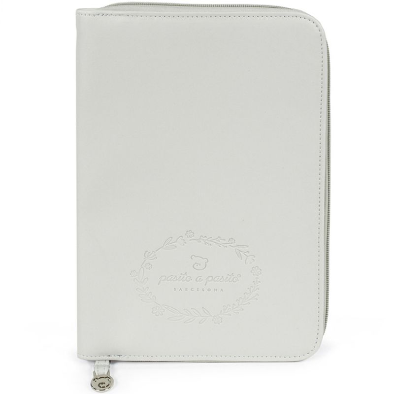 Protège carnet de santé Sherwood gris Pasito a pasito