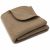 Variation Marron du produit Couverture Merino Wool Falted Dark Hazel (75 x 100 cm) de la marque Jollein