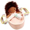 Poupée Misha et son couffin (21 cm) Lilliputiens Produit 1