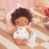Poupée Misha et son couffin (21 cm) Lilliputiens Ambiance 2