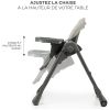Chaise haute 2 en 1 Tummie Grey - Reconditionné Kinderkraft Produit 5