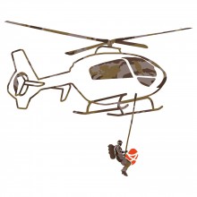 Stickers mural Hélicoptère  par Mimi'lou