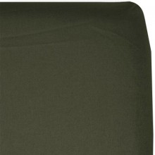 Drap housse enfant uni vert kaki (90 x 200 cm)  par Cottonbaby