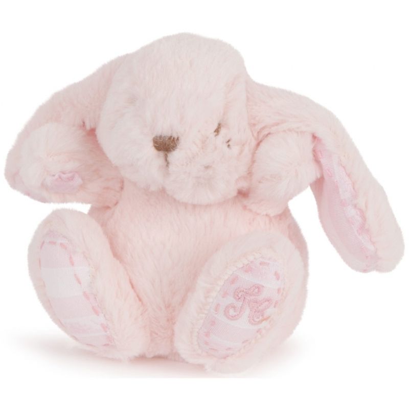 Peluche Augustin le lapin rose (12 cm) Tartine et Chocolat Produit 1