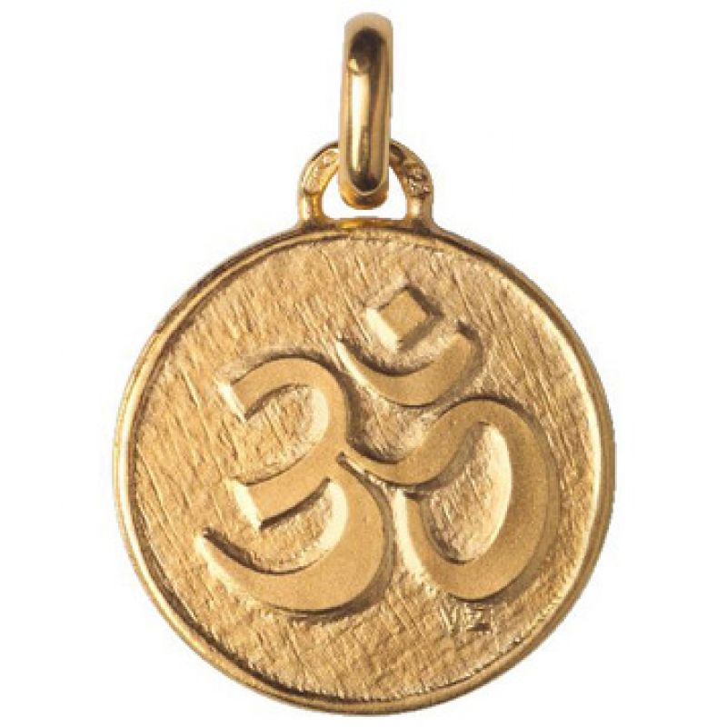 Médaille hindouiste ''OM'' (or jaune) Monnaie de Paris