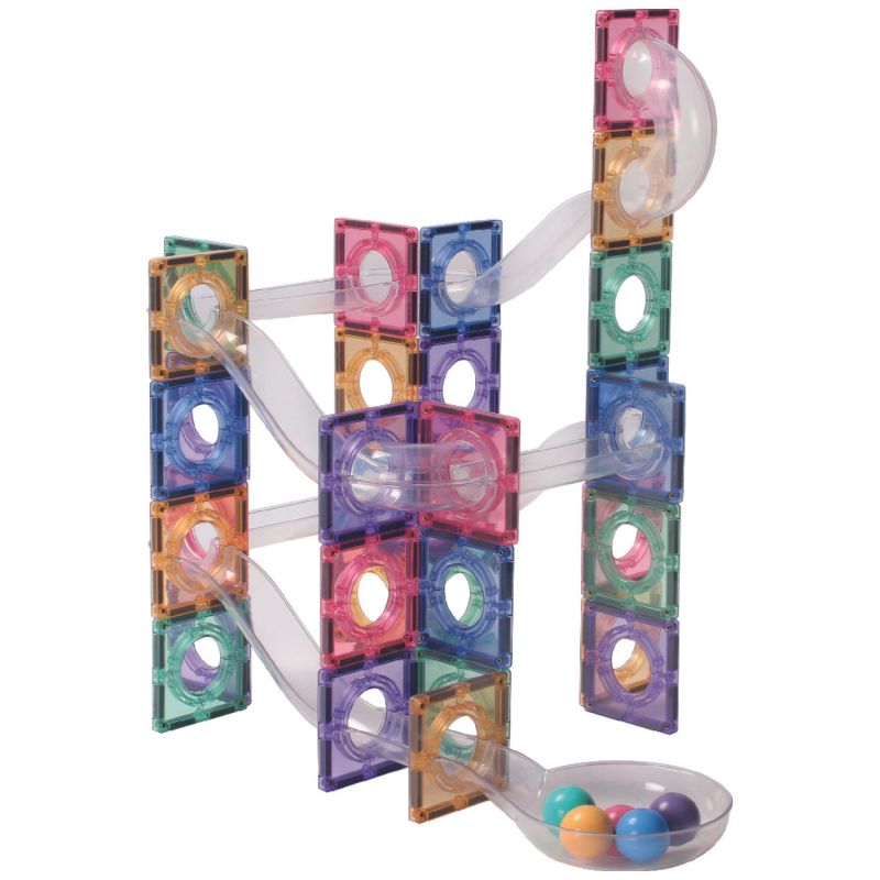 Circuit de billes magnétique Clever Pastel (110 pièces) Cleverclixx Produit 3