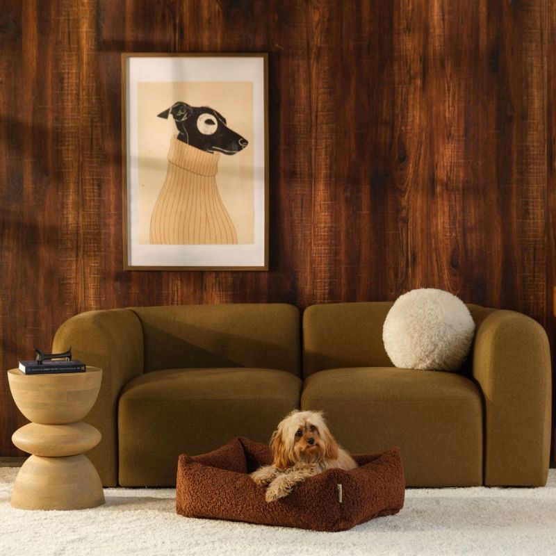 Lit douillet pour animaux M Warm Hazel Wigiwama Ambiance 4