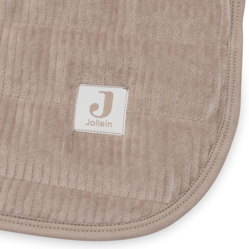 Couverture en jersey Velvet Rib Milky Coffee (75 x 100 cm) Jollein Produit 5
