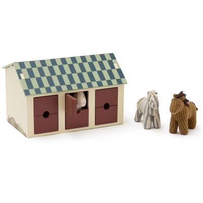 Etable avec chevaux Kid's Concept