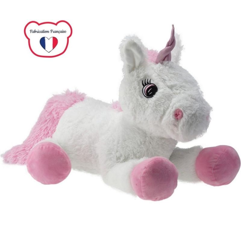 Peluche géante Lady la licorne (80 cm) Pioupiou et Merveilles