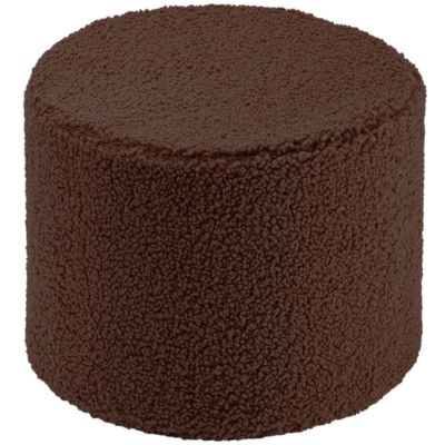 Pouf Warm Hazel molletonné
