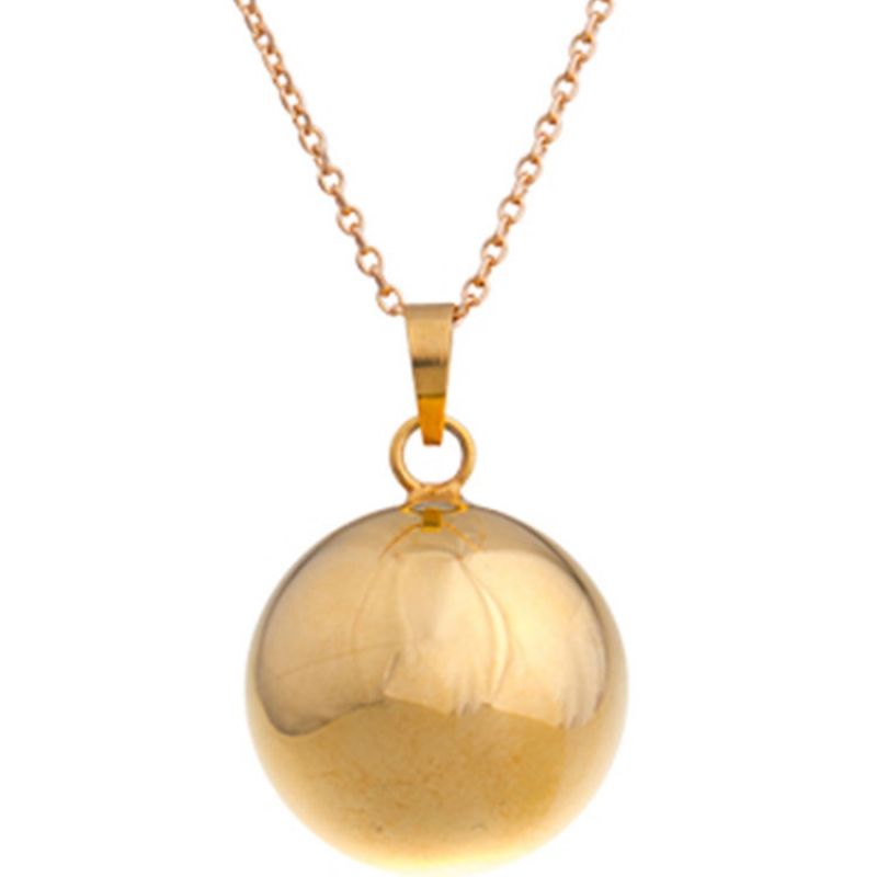 Bola sur chaîne Lis (plaqué or jaune 750°) Nativee