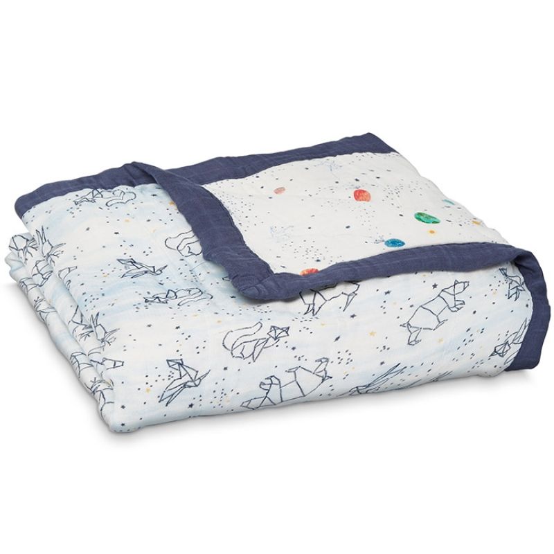 Couverture de rêve Dream Blanket Silky Soft Stargaze (120 x 120 cm) aden + anais