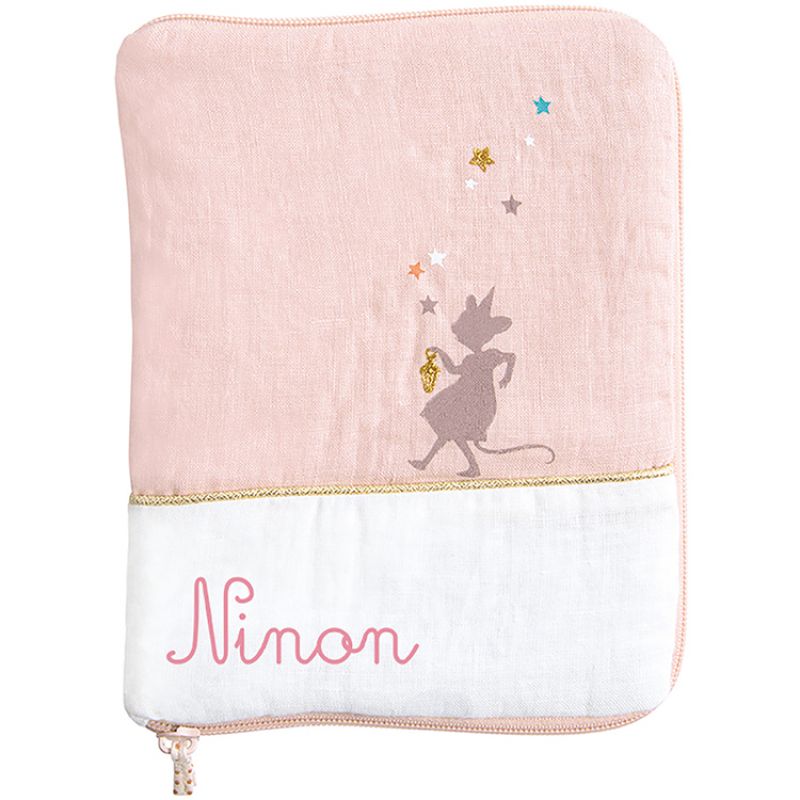 Protège carnet de santé Il était une fois (personnalisable) Moulin Roty