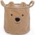 Variation Beige du produit Panier de rangement Teddy beige (30 x 30 cm) de la marque Childhome