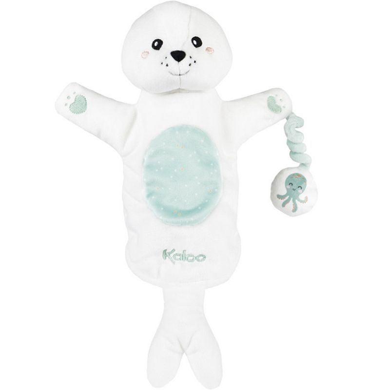 Peluche marionnette phoque Bill Kachoo Kaloo
