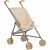 Variation Ecru, beige du produit Poussette pour poupée Petits Carreaux de la marque Atelier Wagram