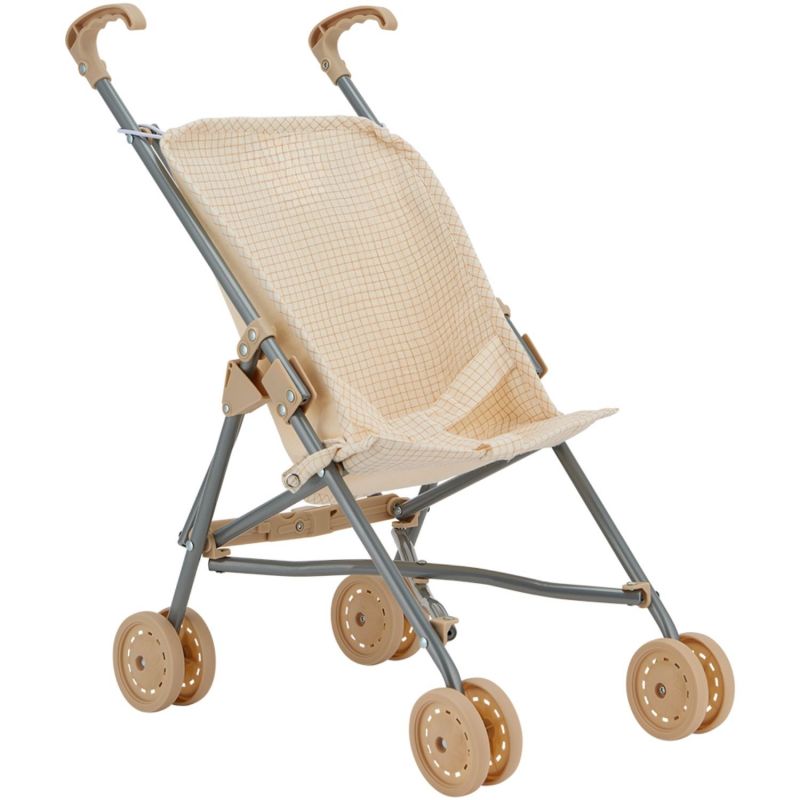 Poussette pour poupée Petits Carreaux Atelier Wagram Produit 1