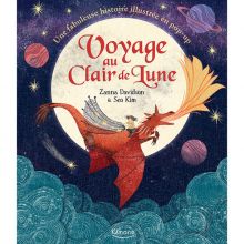 Livre pop-up Voyage au clair de la lune - Reconditionné  par Editions Kimane