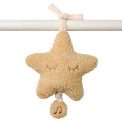 Peluche musicale Etoile Miel Nattou