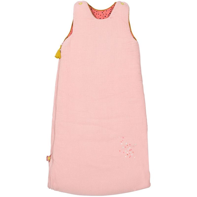 Gigoteuse 4 saisons rose Les jolis trop beaux TOG 3,3 (90-110 cm) Moulin Roty