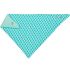 Bandana en mousseline diamants turquoise - Lässig Bandana en mousseline diamants turquoise - Lässig