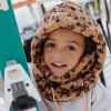 Cagoule polaire Warmy Léopard (2-5 ans) Hello Hossy Ambiance 2