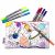Variation Blanc, noir du produit Trousse à colorier lavable et réutilisable Espace avec 10 feutres de la marque Eatsleepdoodle