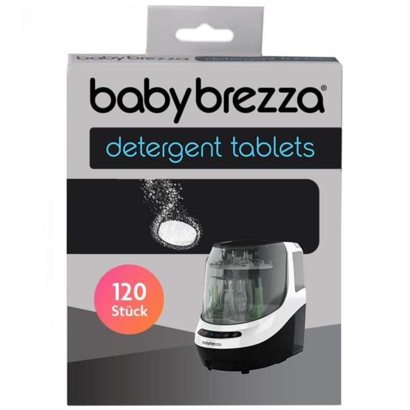 120 tablettes détergentes pour Bottle Washer Pro babybrezza Packaging 1 grande taille