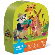Mini Puzzle Flower Power (12 pièces) - Crocodile Creek
