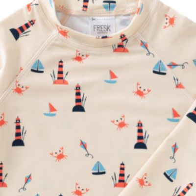 Tee-shirt anti-UV manches longues Lighthouse (6-12 mois)