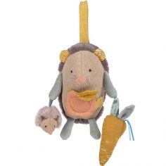 Hérisson d'activités à suspendre Trois petits lapins - Moulin Roty
