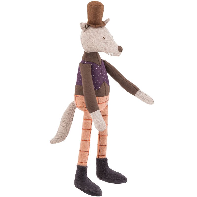 Mini poupée souple loup le Gentleman Il était une fois (31 cm) Moulin Roty