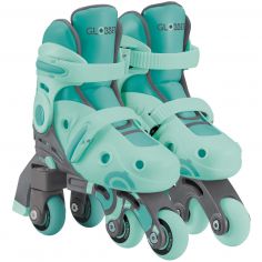 Rollers Learning Skate évolutif 2 en 1 Menthe (pointure 30-33) - Globber