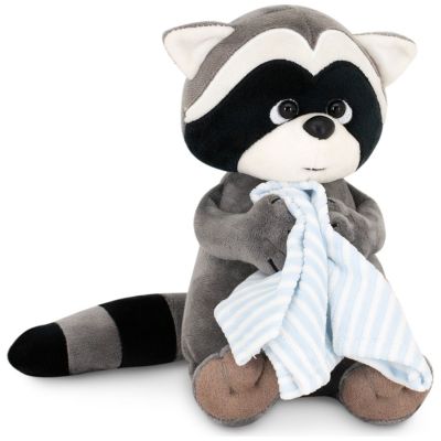Raton laveur avec serviette Denny (20 cm assis) Orange Toys