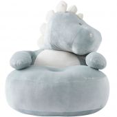 Fauteuil peluche Stégi le stégosaure eucalyptus