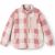 Variation Rose, blanc du produit Veste polaire Nolan Mega Check Rose Blush (4 ans) de la marque Liewood