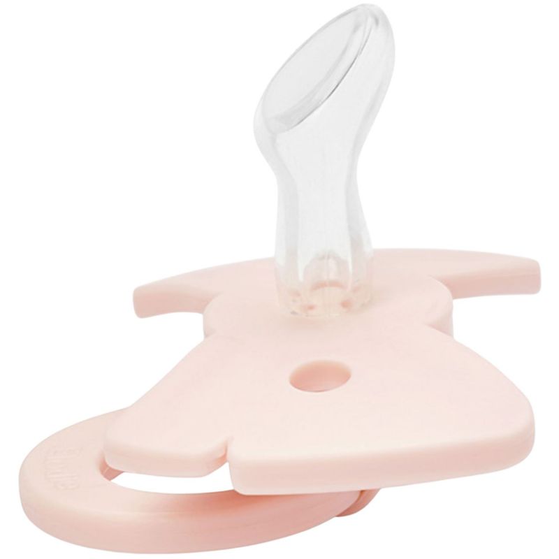 Sucette orthodontique en silicone Binky Bow Misty Pink (0 mois et +) Elodie Details Produit 4