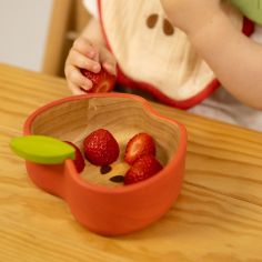 Set bol et cuillère Pepa la pomme