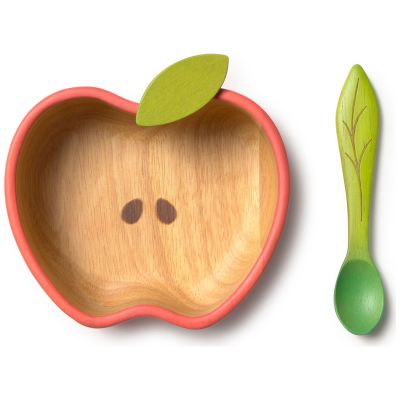 Set bol et cuillère Pepa la pomme Oli & Carol