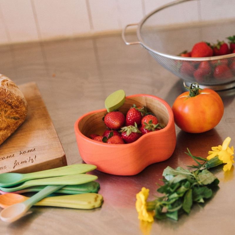 Set bol et cuillère Pepa the Apple Oli & Carol Ambiance 8