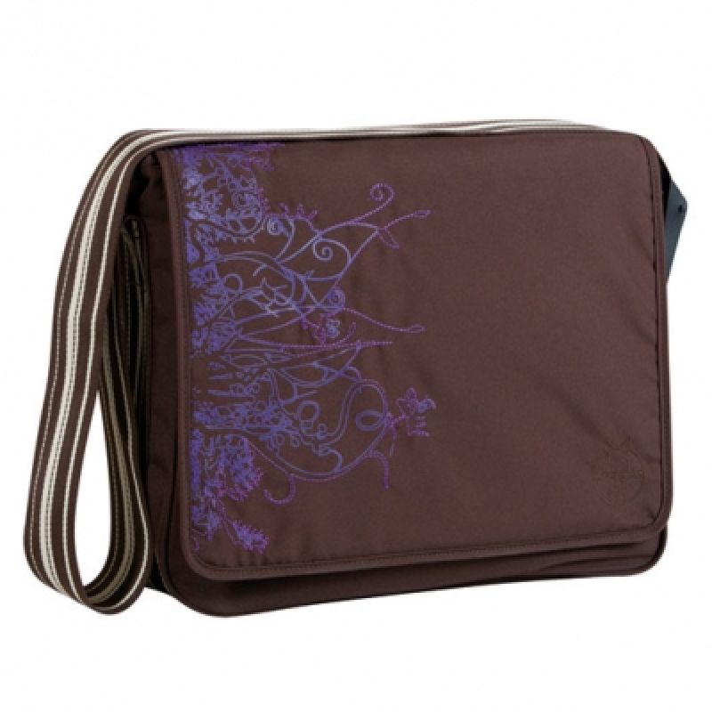 Sac à langer mallette Casual vertical choco Lässig