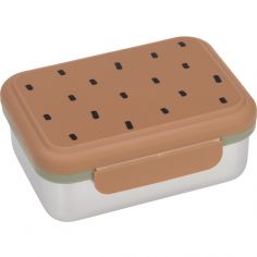 Lunch box Happy Prints caramel - Lässig 