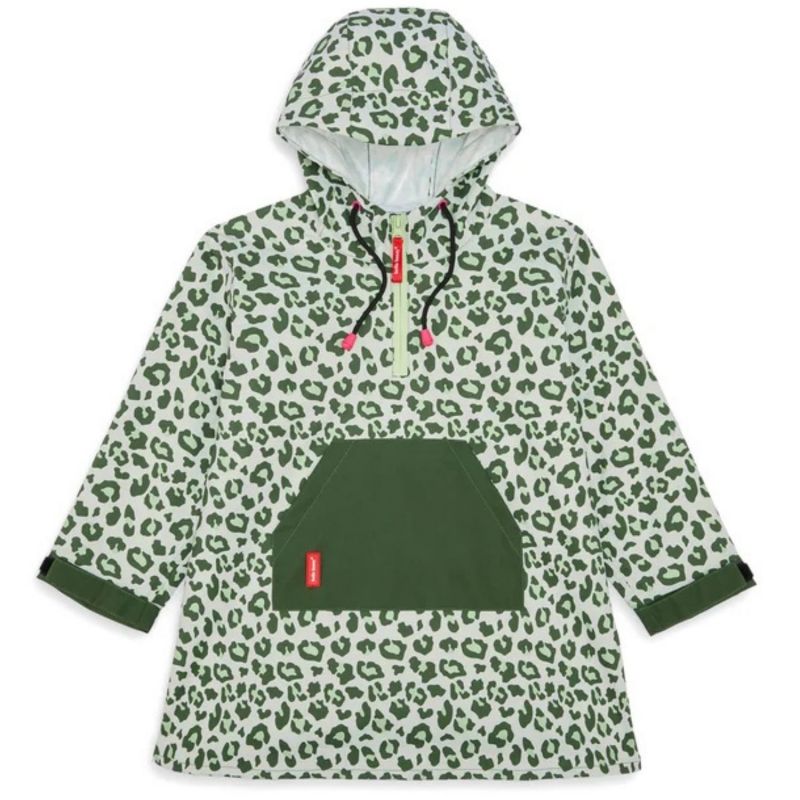 Poncho de pluie Green Léopard (7-9 ans) Hello Hossy Produit 1