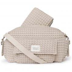 Sac à langer Camila Gofre Latte - Babyshower