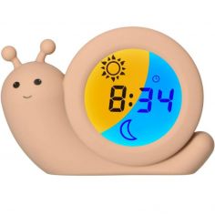 Réveil éducatif escargot Simon taupe - Reconditionné - Alecto