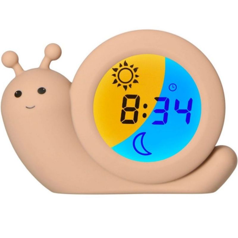 Réveil éducatif escargot Simon taupe - Reconditionné Alecto Produit 1