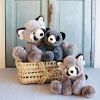 Coffret peluche panda roux Sweety Mousse (25 cm)  par Histoire d'Ours