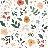 Papier peint Floral Silhouettes (50 cm x 10 m)